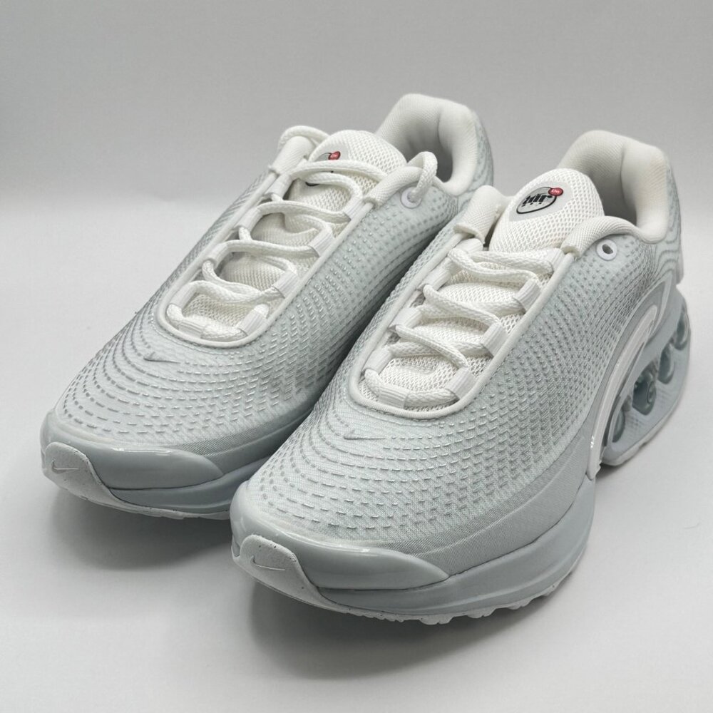 Women's Nike Air Max DN White Metallic Silver Size 9  FJ3145-100 NEW - Picture 2 of 10